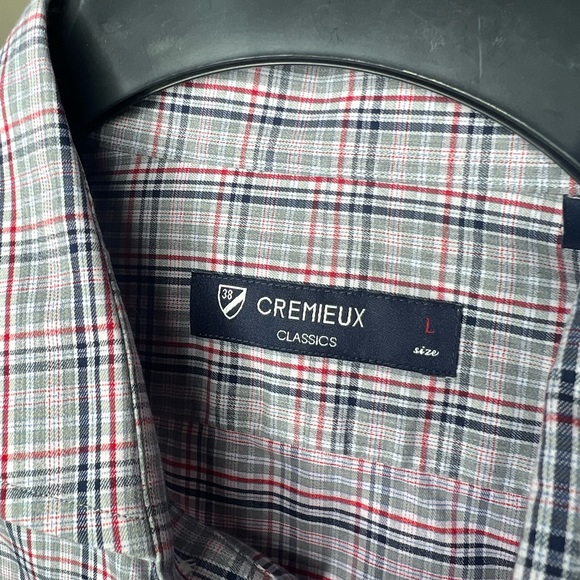 Daniel Cremieux Classics Button Down Plaid Shirt Size Large - Picture 2 of 5